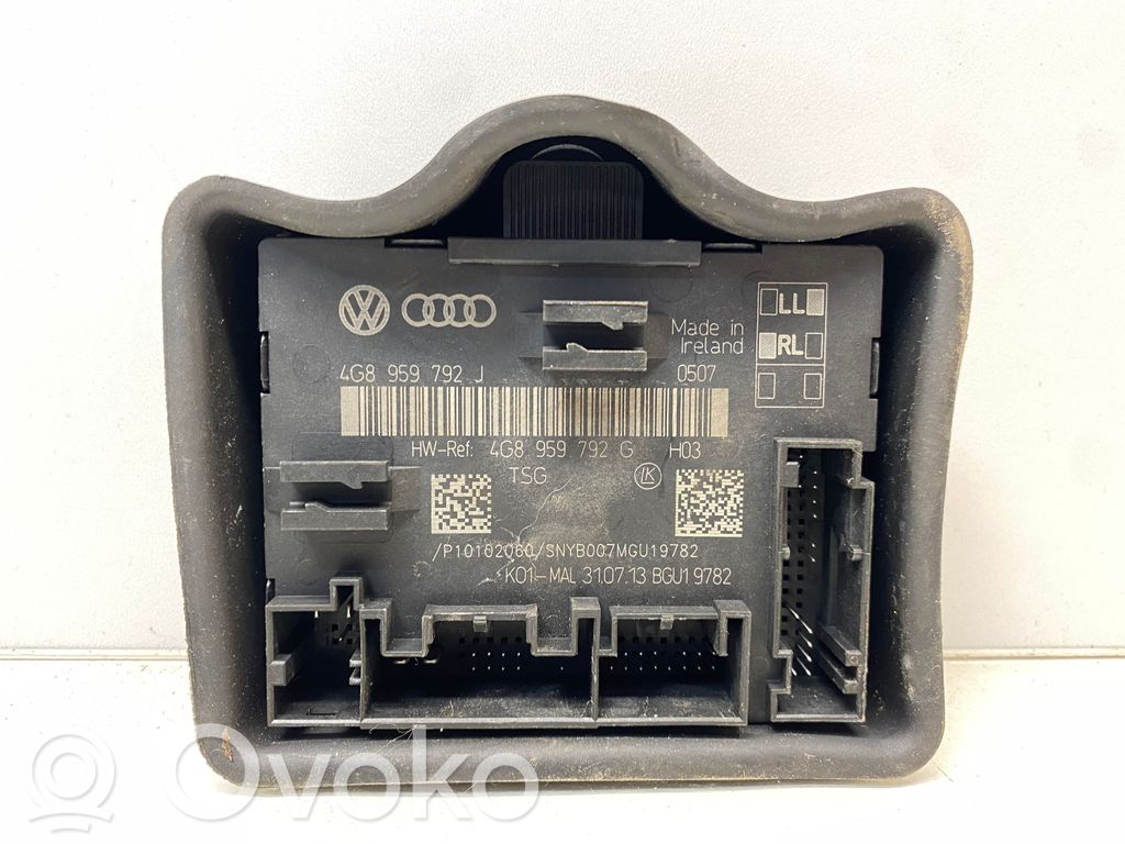 Audi A6 C7 Sterownik / Moduł drzwi 