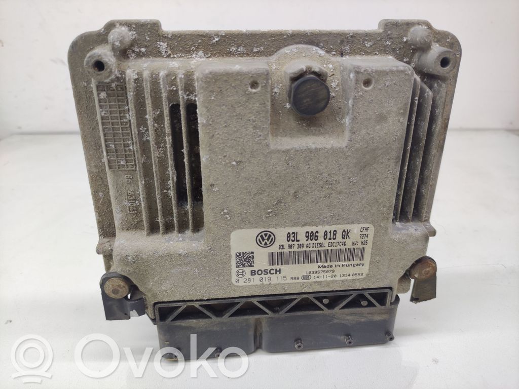 Skoda Yeti (5L) Calculateur moteur ECU 