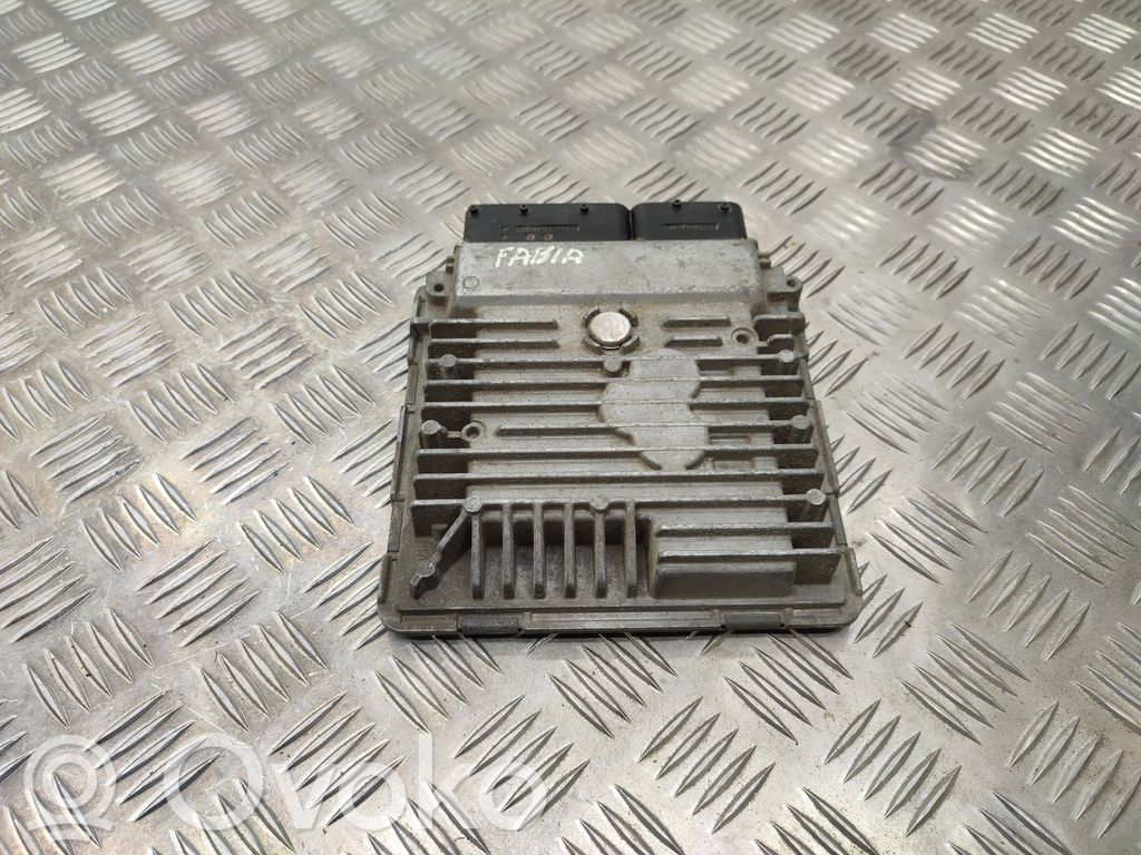 Skoda Fabia Mk2 (5J) Engine control unit/module 