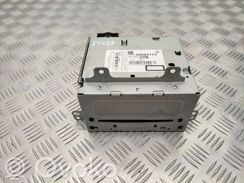 Opel Meriva B Radio/CD/DVD/GPS head unit 