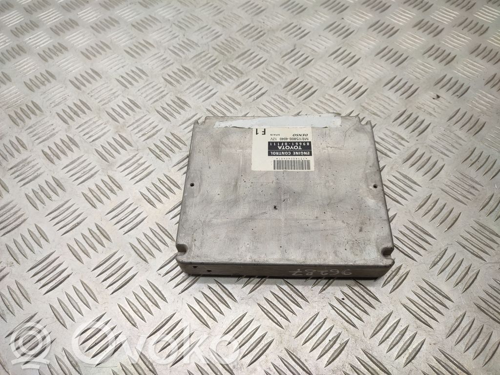 Toyota Corolla Verso AR10 Engine control unit/module 
