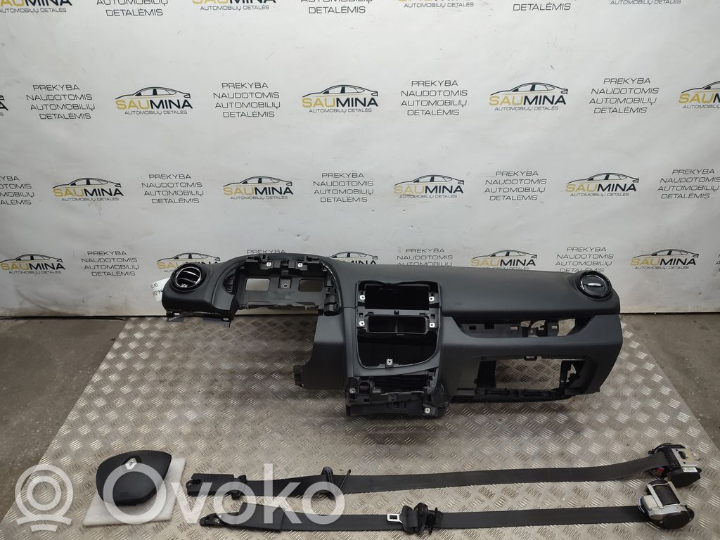 Renault Clio IV Drošības spilvenu komplekts ar paneli 