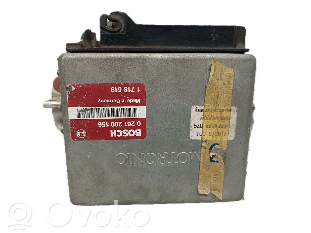 Unidad de control/módulo del motor   0261200156