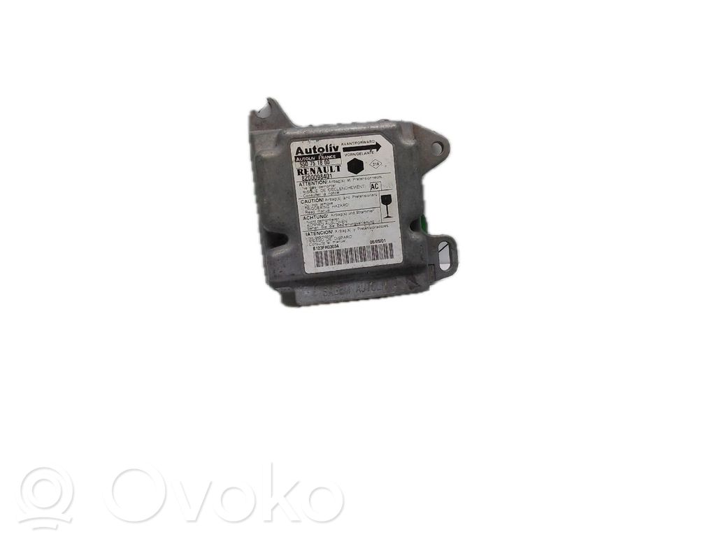 Unidad de control/módulo del Airbag   8200098401,550751800