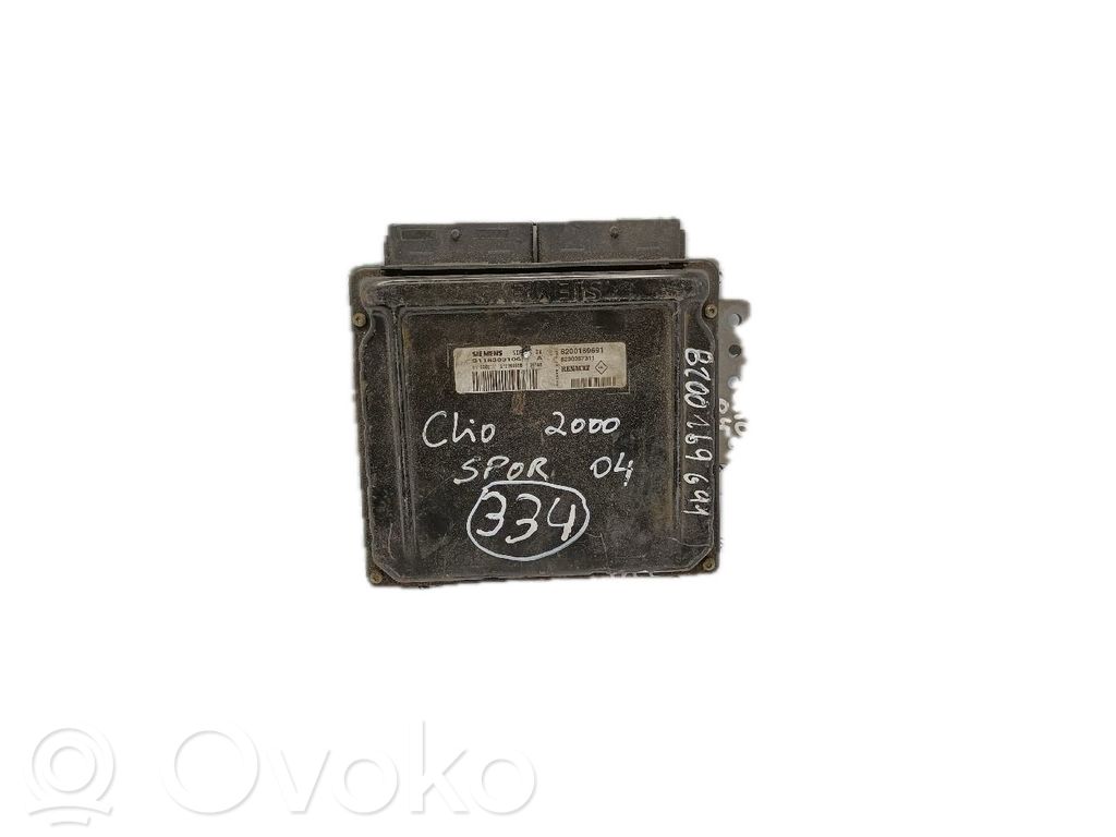 Renault Clio II Engine control unit/module 