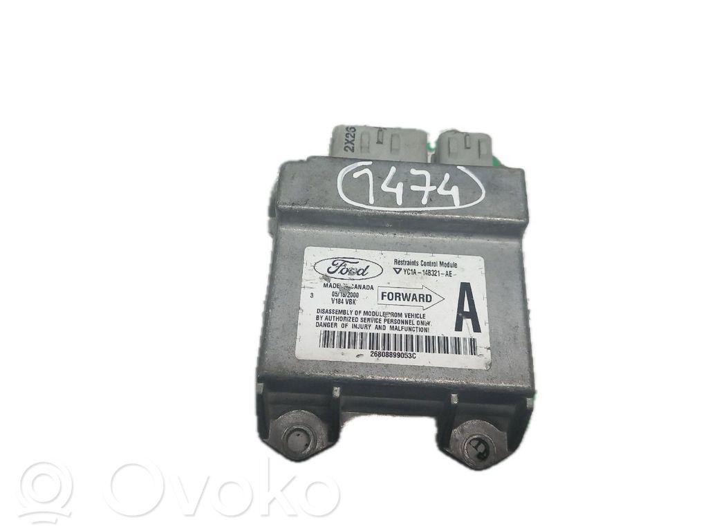 Airbag control unit/module   YC1A14B321AE