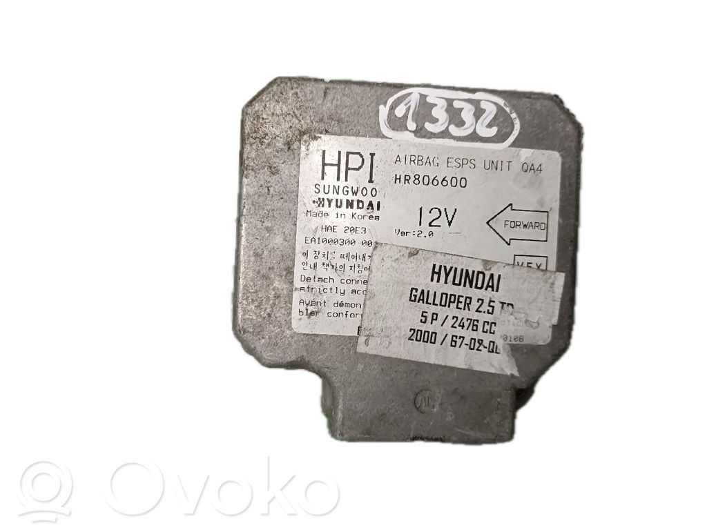 Airbag control unit/module   HR806600
