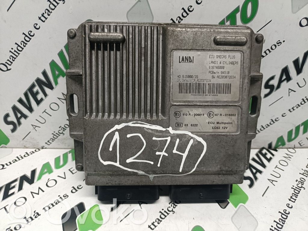 Unidad de control/módulo del motor   616746000