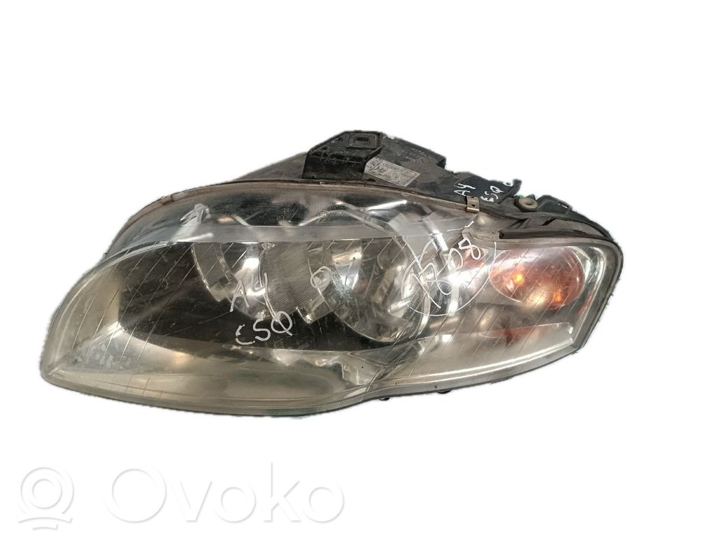 Audi A4 S4 B7 8E 8H Headlight/headlamp 
