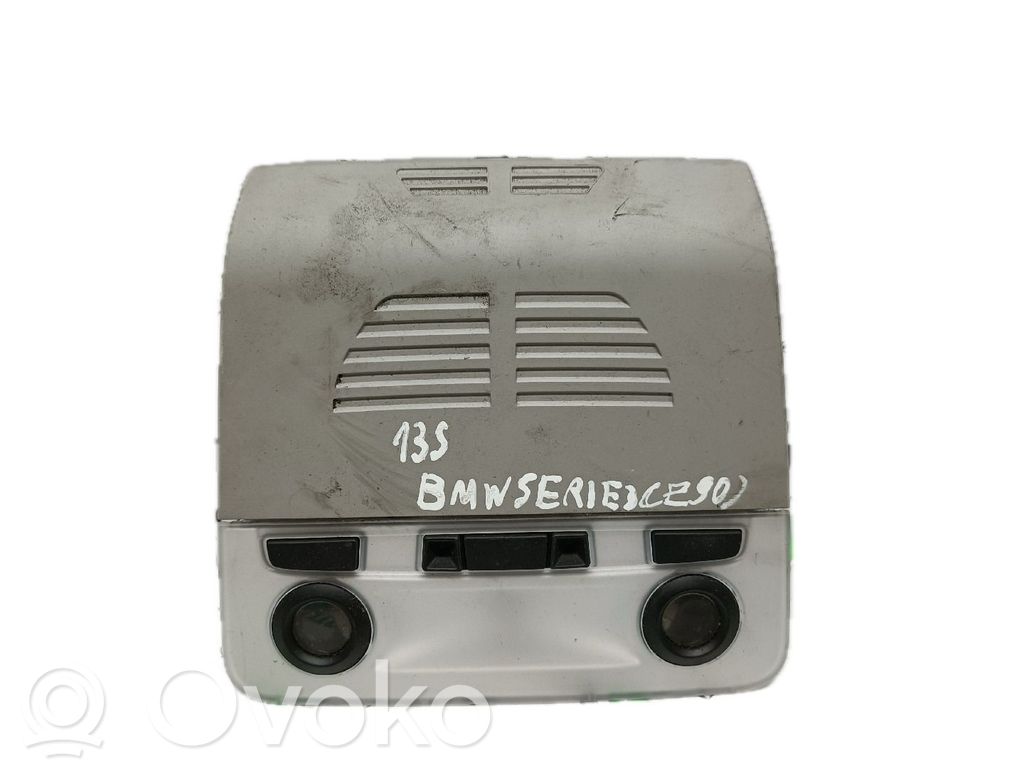 BMW 3 E90 E91 Garniture de console d'éclairage de ciel de toit 