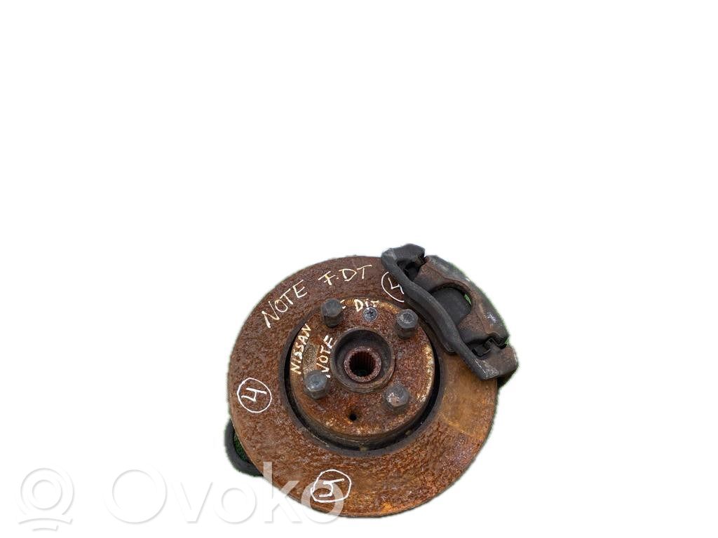 Front wheel hub spindle knuckle