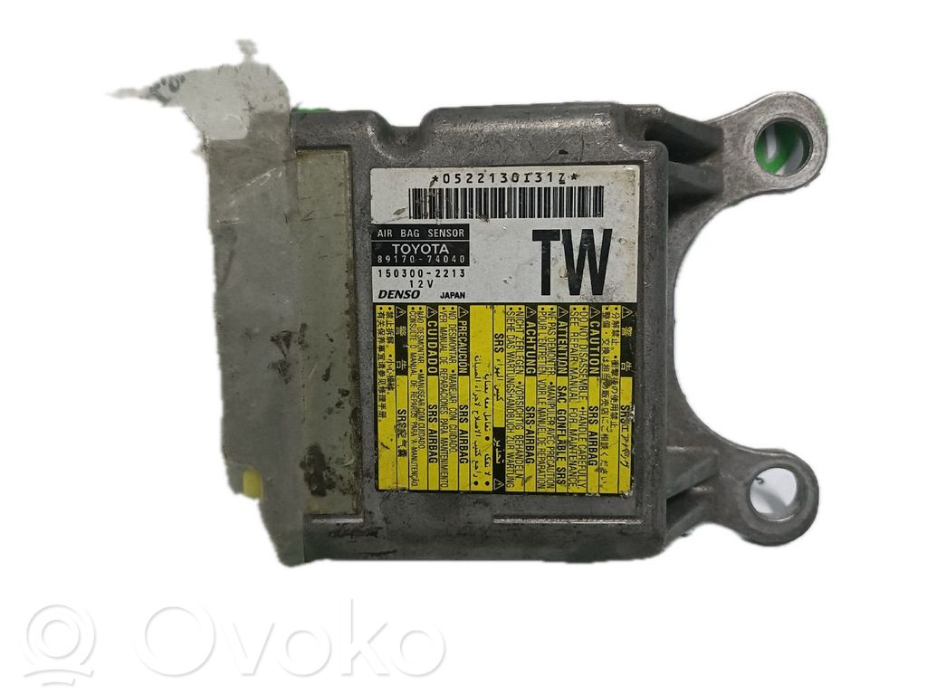Toyota iQ Unitate/modul de comandă airbaguri 