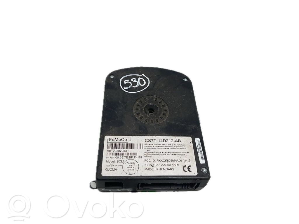Other control units/modules   CS7T14D212AB