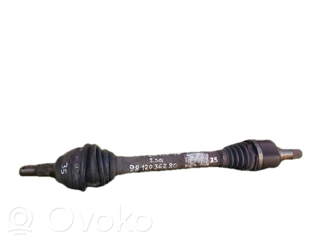 Priekšējā pusass   9812036280