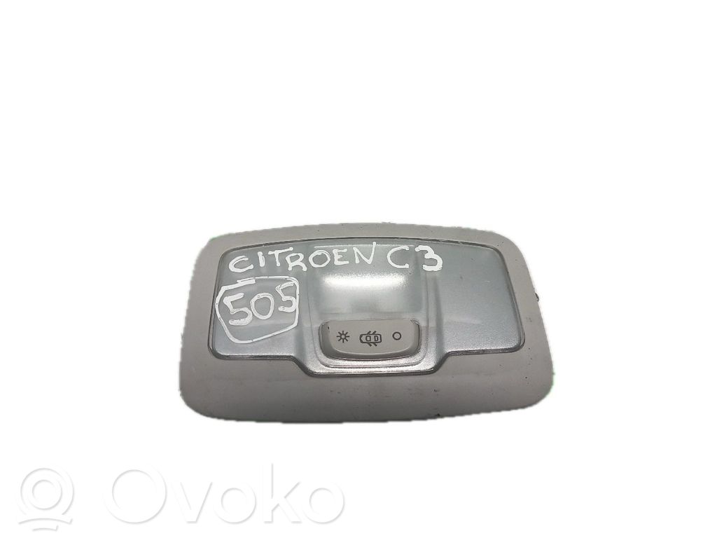 Garniture de console d'éclairage de ciel de toit   96781443BJ03
