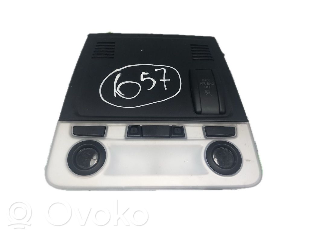 Headlining lighting console trim   FRENTE