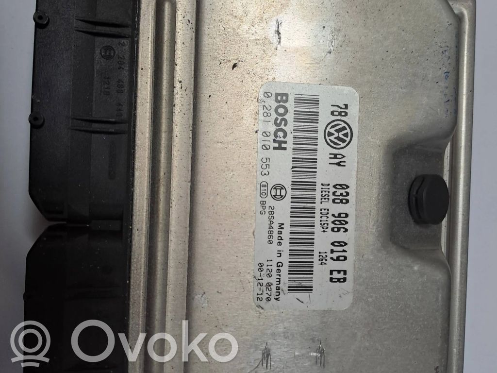 Volkswagen PASSAT B5.5 Engine control unit/module 