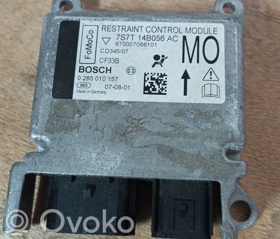 Airbag control unit/module   7S7T14B056AC