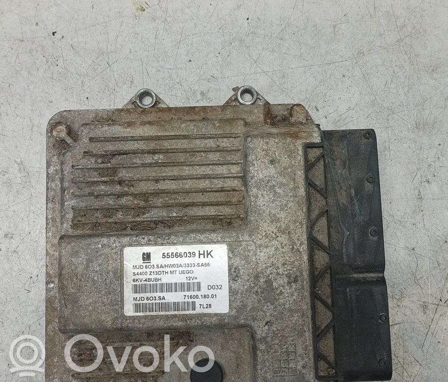 Opel Corsa D Engine control unit/module 