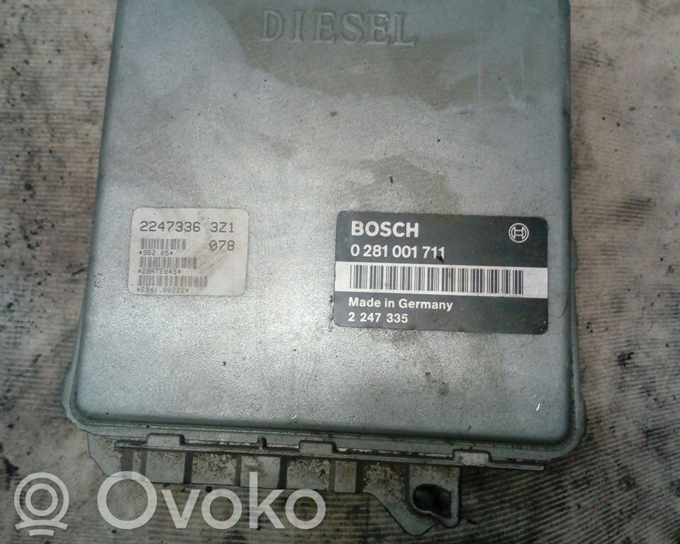 Motorsteuergerät/-modul   0281001711,2247335,BRUNO