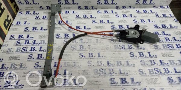 Mechanizm podnoszenia szyby przedniej bez silnika   FICHAOVAL,OVAL