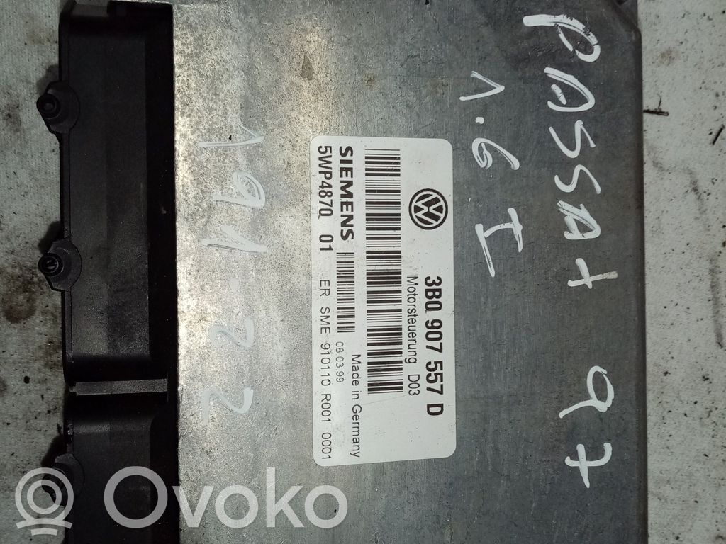 Volkswagen PASSAT B5 Sterownik / Moduł ECU 