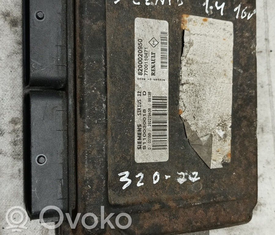 Motorsteuergerät/-modul   8200020950,BRUNO,S110030018