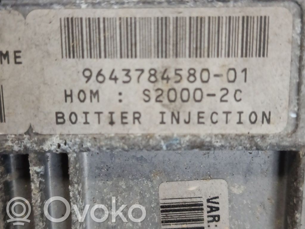 Unidad de control/módulo del motor   964378458001,S20002C,ZACK