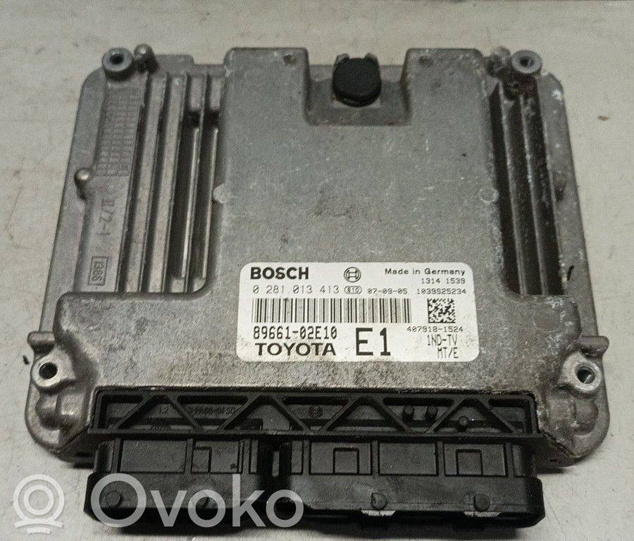 Toyota Auris 150 Unitate/modul de control motor 