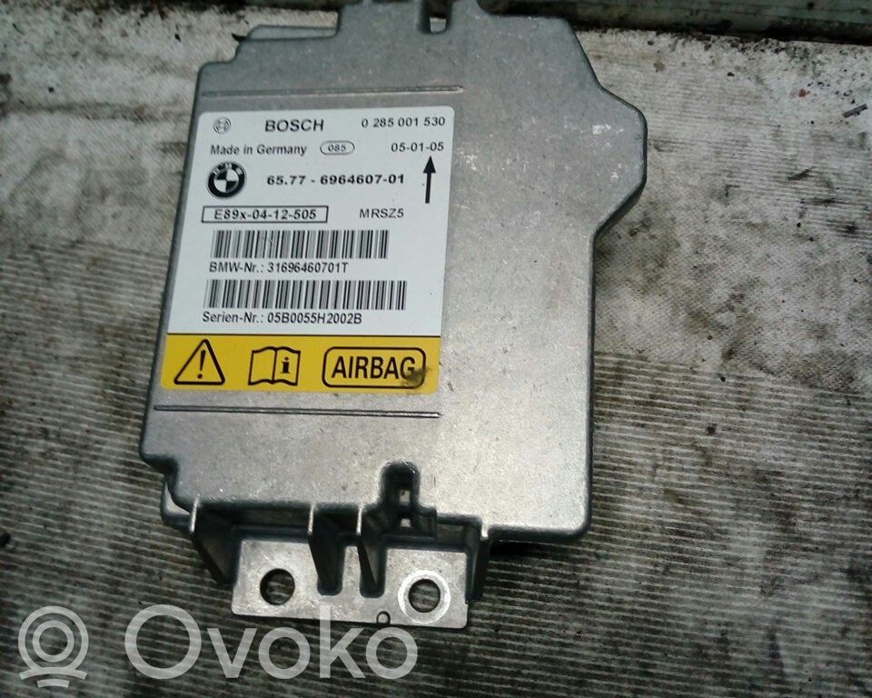 Airbagsteuergerät   0285001530,6577696460701,BRUNO
