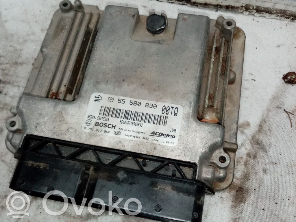 Unidad de control/módulo del motor   55580830,0281017960,BRUNO