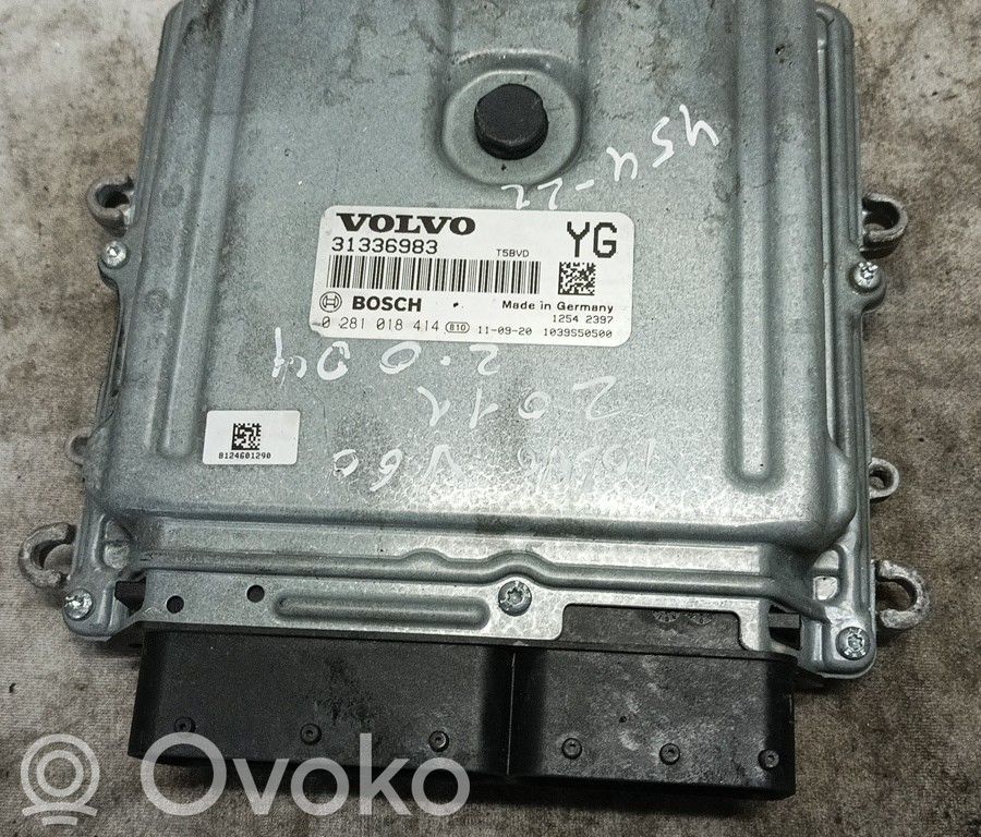 Unidad de control/módulo del motor   31336983,0281018414,BRUNO