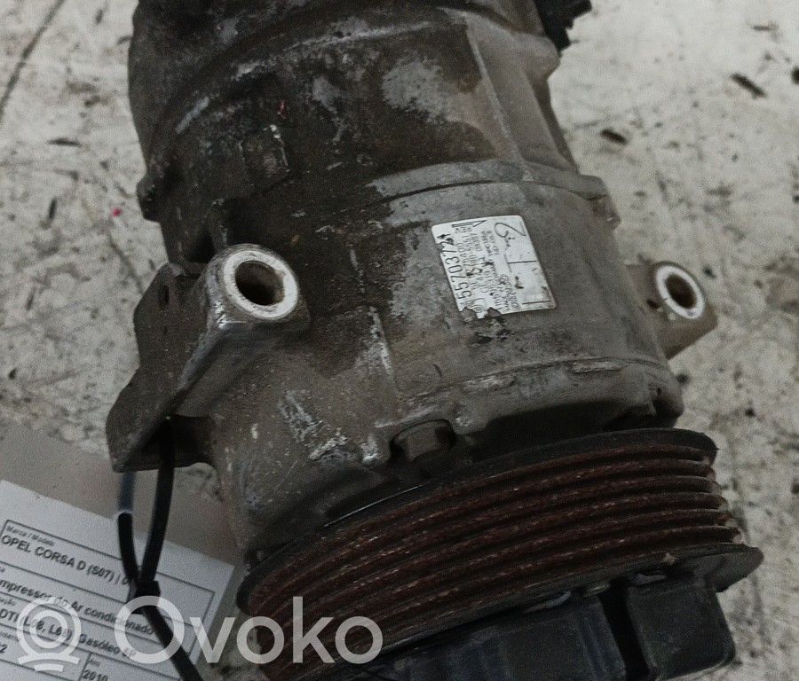 Opel Corsa D Klimakompressor Pumpe 