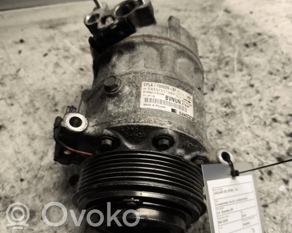 Air conditioning (A/C) compressor (pump)   CPLA19D629BF,PEDRO