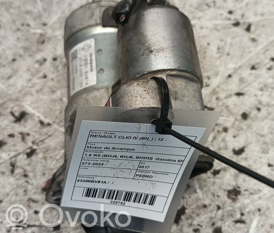 Motor de arranque   23300BV81A,PEDRO