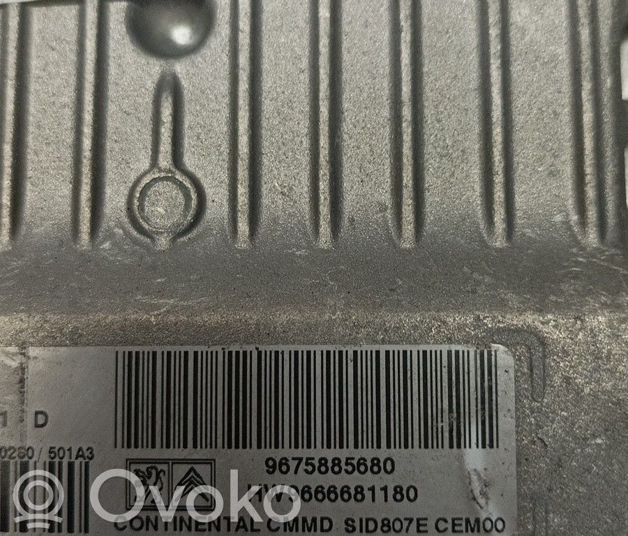 Motorsteuergerät/-modul   9675885680,HW9666681180,ZACK