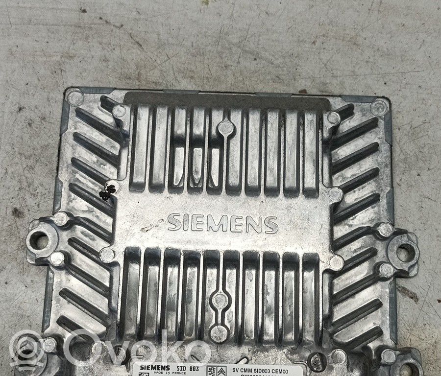 Unidad de control/módulo del motor   9655041480,SW9656413080,ZACK