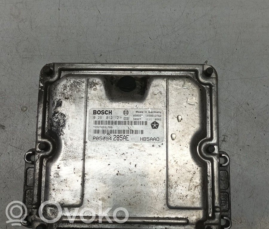 Motorsteuergerät/-modul   P05094285AE,ZACK