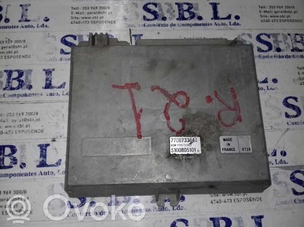 Unidad de control/módulo del motor   S100805101G,7700731803,7700733848