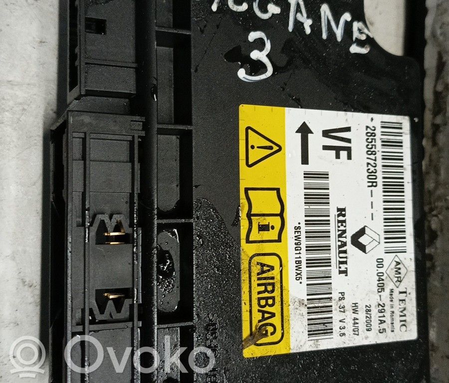 Airbag control unit/module   285587230R,000405291A5,BRUNO