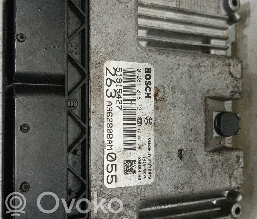 Fiat Doblo Sterownik / Moduł ECU 