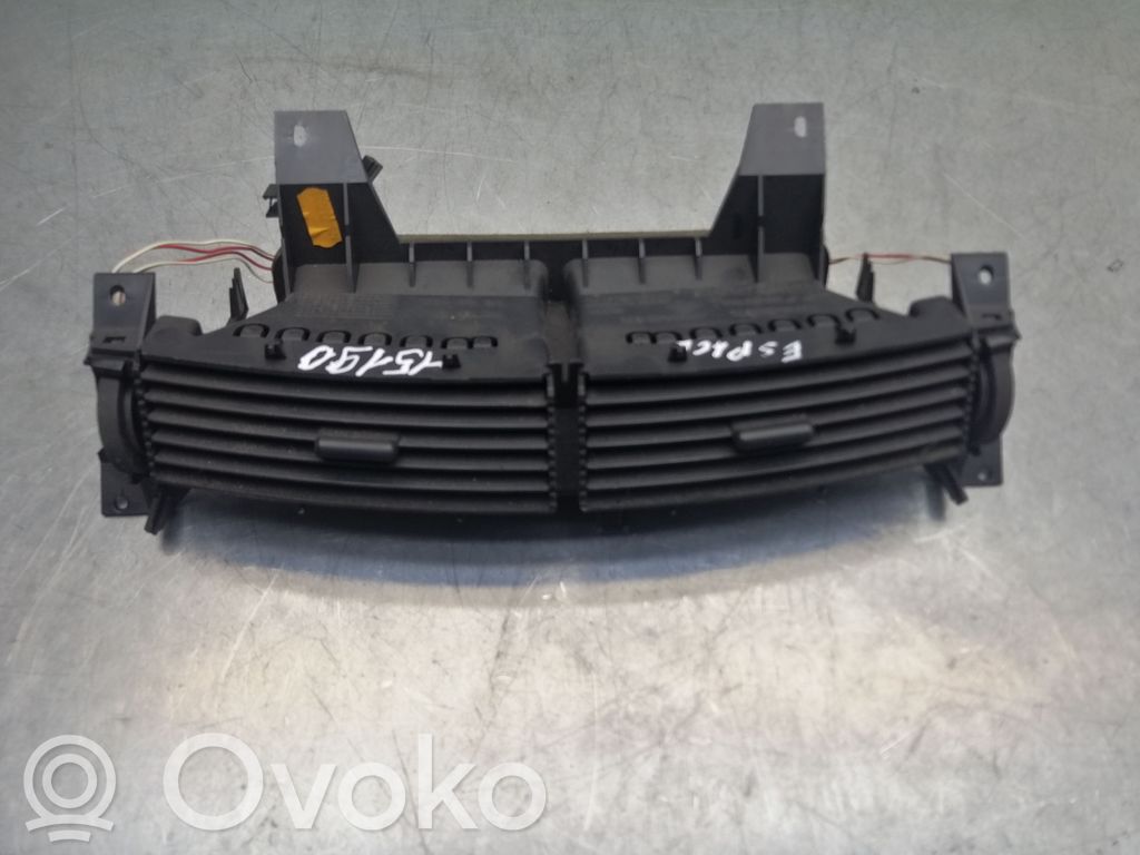Renault Espace -  Grand espace IV Dysze / Kratki środkowego nawiewu deski rozdzielczej 