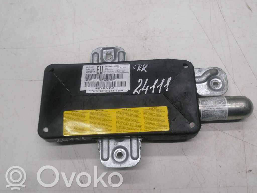 BMW 3 E46 Priekinių durų oro pagalvė 