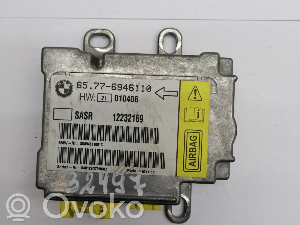 Airbag control unit/module   65776946110,HW21010406
