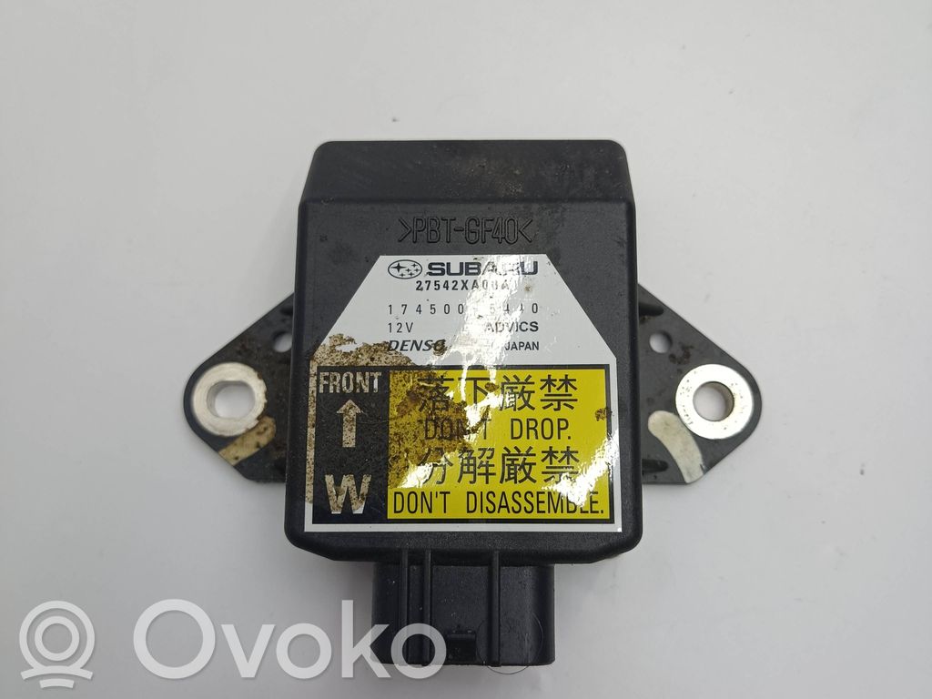 Subaru B9 Tribeca Capteur de vitesse de lacet d'accélération ESP 