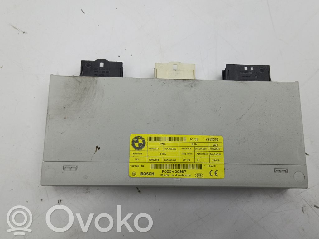 BMW 7 F01 F02 F03 F04 Tailgate/trunk control unit/module 