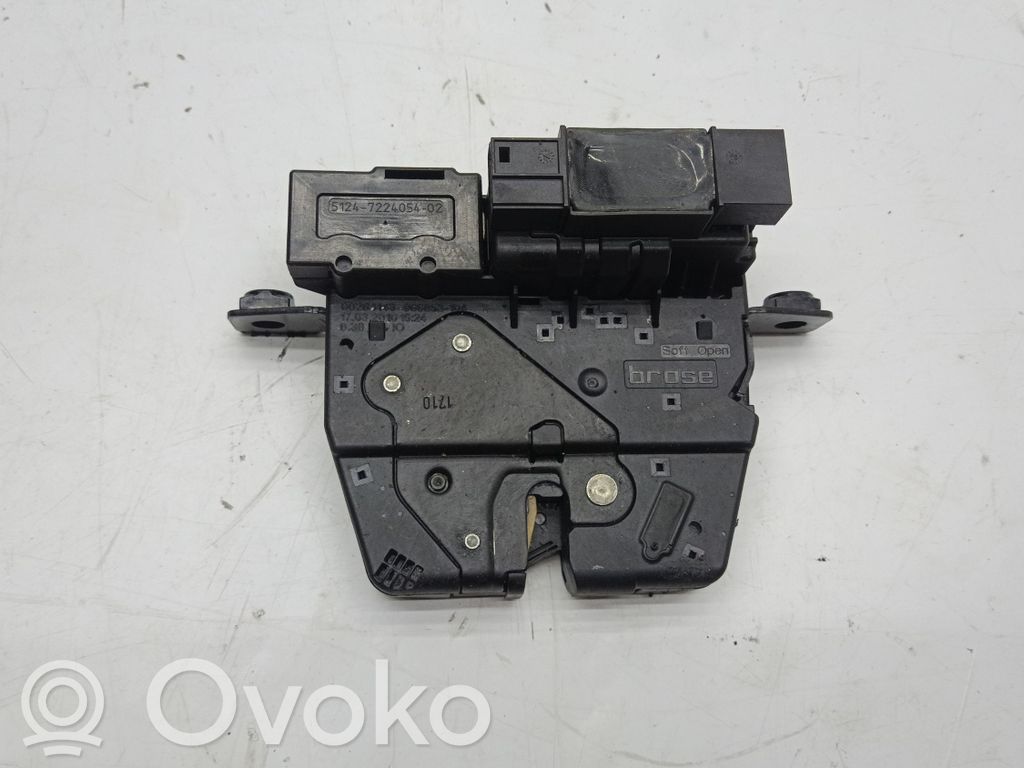 BMW 7 F01 F02 F03 F04 Zamek klapy tylnej / bagażnika 
