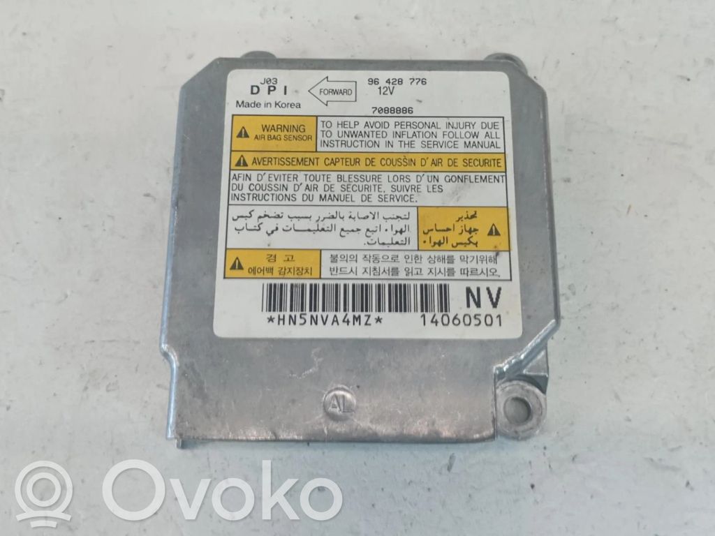 Chevrolet Lanos Airbag control unit/module 