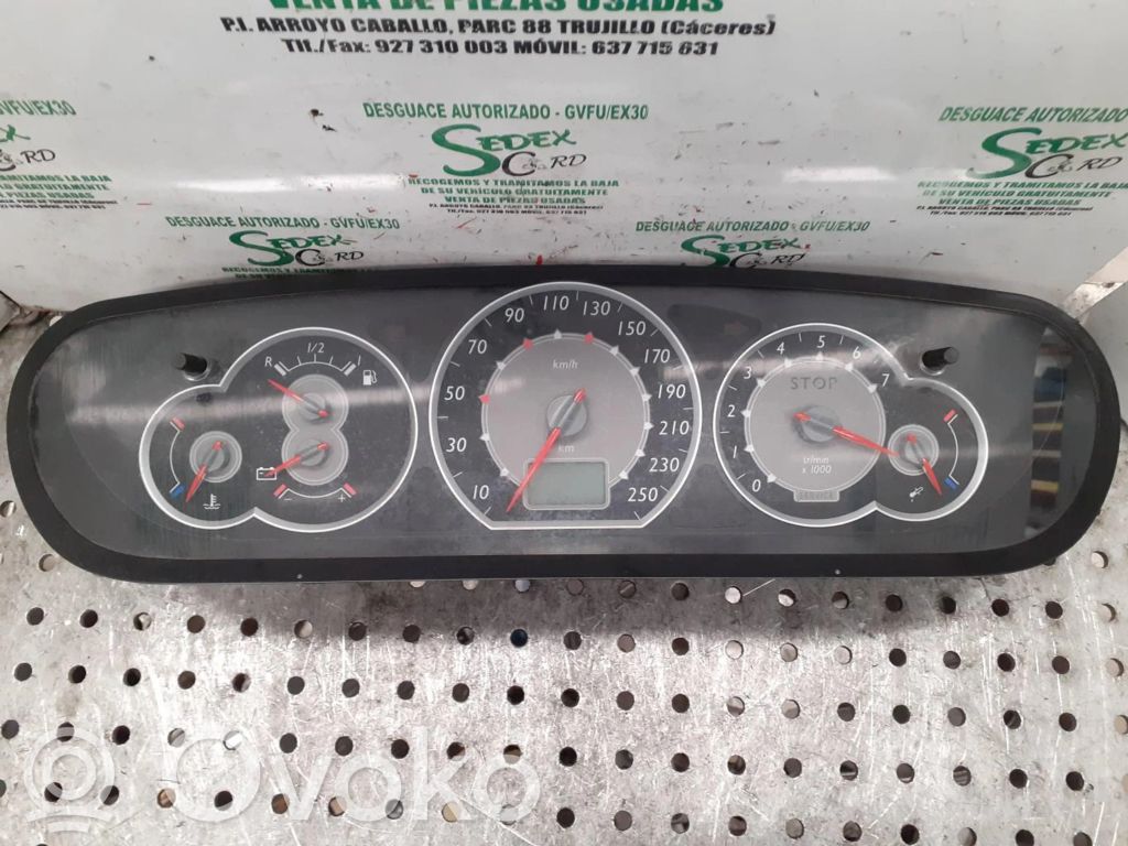 Citroen Berlingo Spidometrs (instrumentu panelī) 