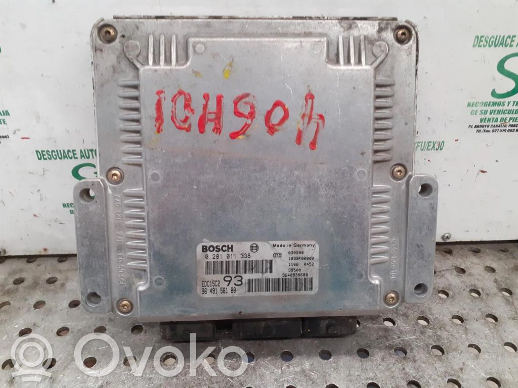 Peugeot 406 Motorsteuergerät ECU 